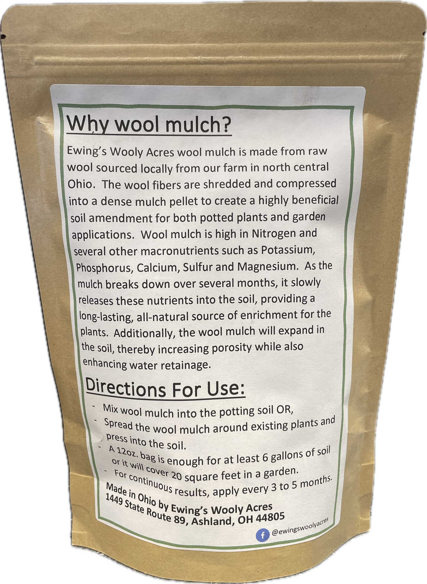 Wool Mulch